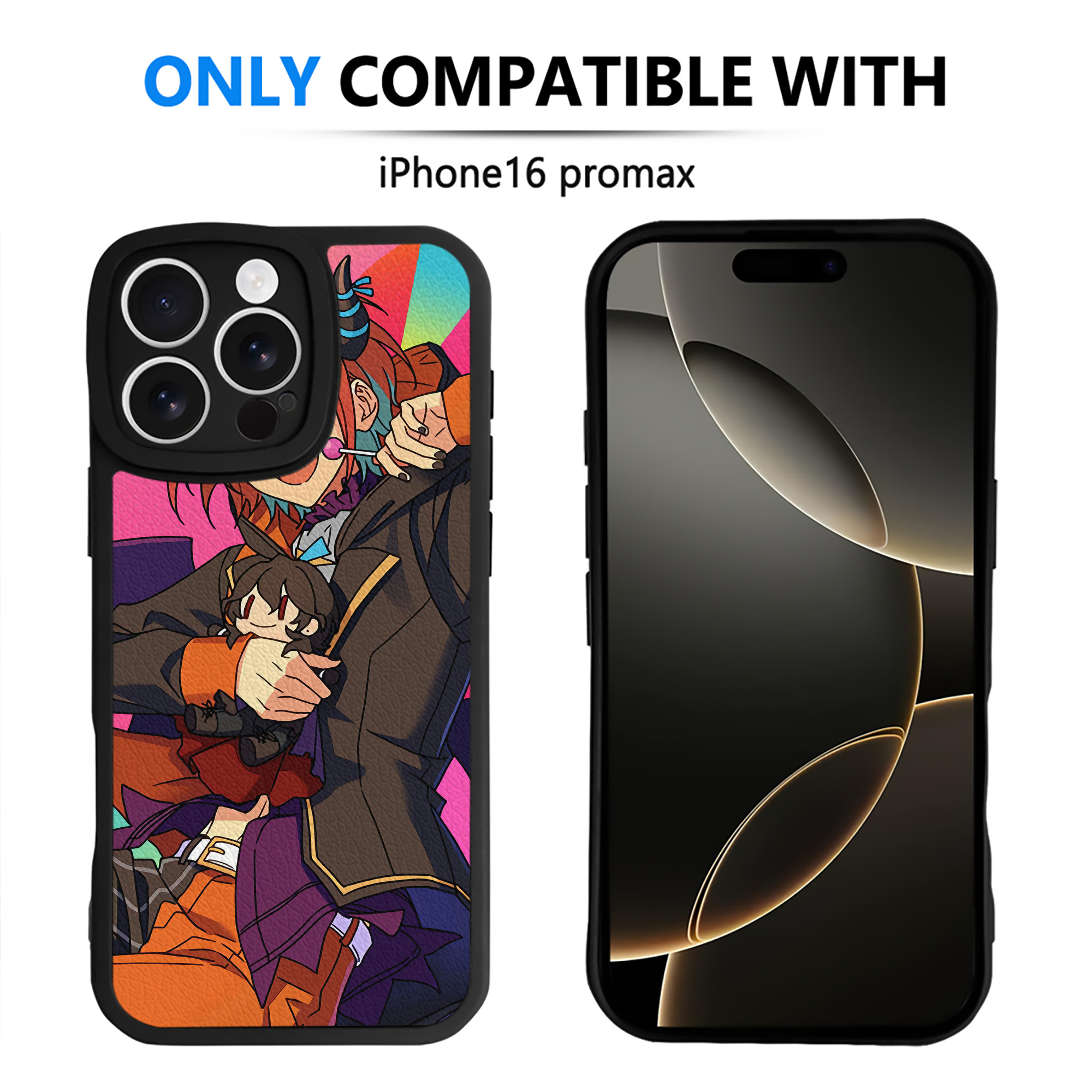（画像用） あんさんぶるスターズ! Ensemble Stars 【iPhone 16シリーズ対応】シリコンスマホケース（レザー調） 材質：シリコン
